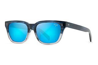 Maui Jim Likeke B894-03 Blue HawaiiBlue to Grey Gradient