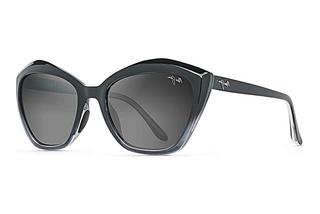 Maui Jim Lotus GS827-02J Neutral GreyGloss Black Fade