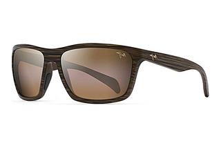 Maui Jim Makoa H804-25W HCL® BronzeMatte Brown Wood Grain