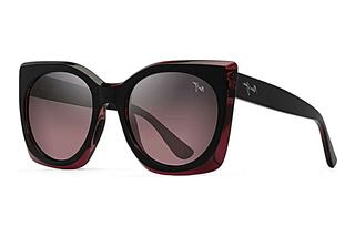 Maui Jim Pakalana RS855-09 Maui Rose®Black Cherry w/Raspberry Inter