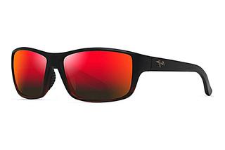 Maui Jim Palakiko RM851-04 Hawaii Lava ™Red Stripe w/Black Fade