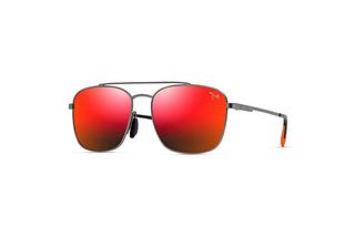 Maui Jim Piwai AF RM645-17 Hawaii Lava ™Shiny Light Ruthenium