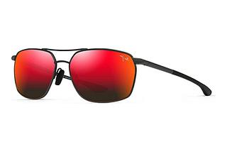 Maui Jim Puu Kukui RM857-02 Hawaii Lava ™Dark Gunmetal