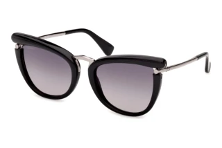 [glasses-front-view] Max Mara MM0186 (01B)