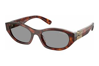 Miu Miu MU A03S 21C40O GreyHavana Mahogany