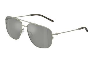 Moncler ME4004 10048V Clear Mirror SilverMatte Silver