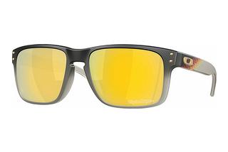 Oakley OO9102 9102AH Prizm 24K PolarizedTroy Lee Designs Black Fade