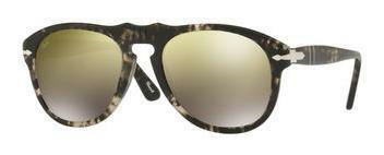 Persol PO0649 1063O3 LIGHT BROWN MIRROR GOLDSPOTTED GREY BLACK