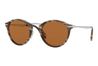 Persol PO3166S 111353 LIGHT BROWNSTRIPED BROWN