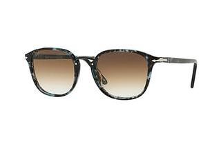 Persol PO3186S 106251 CLEAR GREDIENT BROWNSPOTTED BLUE DARK GREY