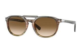 Persol PO3279S 113751 CLEAR GRADIENT BROWNSTRIPED GREY GRADIENT STRIPED