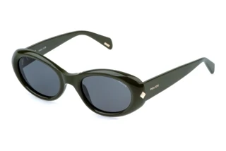 Police SPLR93 06S9 SMOKESHINY KAKI GREEN