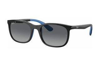 Ray-Ban Junior RJ9076S 7122T3 GreyBlack On Blue
