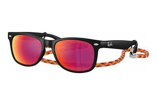 Ray-Ban Kids RJ9052S 70286Q Brown Mirror OrangeRubber Black