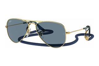 Ray-Ban Kids RJ9506S 223/1U Light Blue MirrorArista Gold