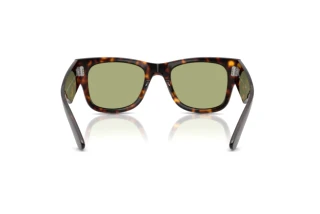 Vista posterior Ray-Ban MEGA WAYFARER (RB0840S - 902/4E)