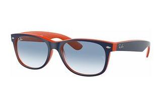 Ray-Ban RB2132 789/3F CLEAR GRADIENT BLUEBLUE ON ORANGE