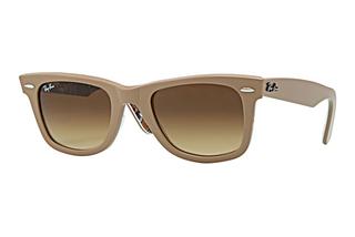 Ray-Ban RB2140 112485 BROWN GRADIENTTOP BEIGE ON TEXTURE MUSIC