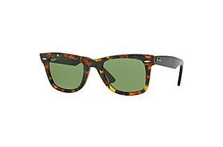 Ray-Ban RB2140 11594E GREENSPOTTED GREEN HAVANA