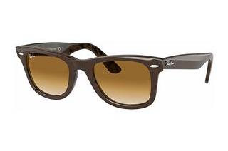 Ray-Ban RB2140 127651 CLEAR GRADIENT BROWNBROWN ON YELLOW HAVANA