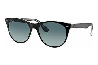 Ray-Ban RB2185 12943M BLUE GRADIENT GREYBLACK ON TRANSPARENT