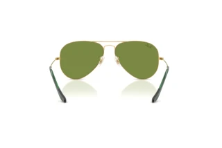 Vedere din spate Ray-Ban AVIATOR LARGE METAL (RB3025 - 001/4E)