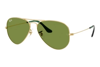 Vedere din față Ray-Ban AVIATOR LARGE METAL (RB3025 - 001/4E)