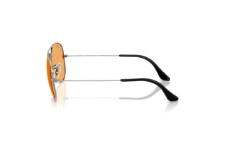 Vedere laterală Ray-Ban AVIATOR LARGE METAL (RB3025 - 004/33)