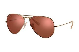 Ray-Ban RB3025 167/2K BROWN MIRROR REDDEMI GLOSS BRUSHED BRONZE