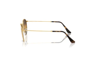 Vista lateral Ray-Ban ROUND METAL (RB3447 - 001/G5)