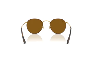 Vy bakifrån Ray-Ban ROUND METAL (RB3447 - 927533)