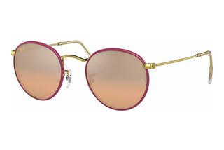 Ray-Ban RB3447JM 91963E PINK MIRROR GRADIENT GREYVIOLET ON LEGEND GOLD