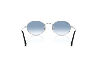 Vy bakifrån Ray-Ban OVAL (RB3547 - 003/3F)