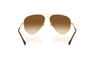 Vista posterior Ray-Ban OLD AVIATOR (RB3825 - 001/51)