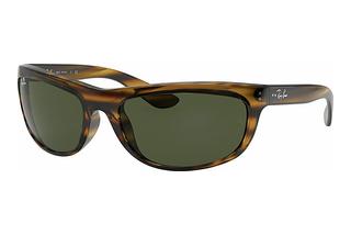 Ray-Ban RB4089 820/31 Green Classic G-15Striped Red Havana