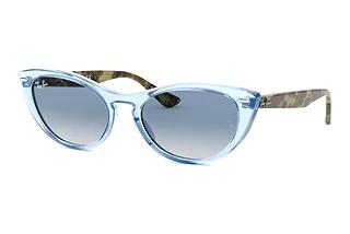 Ray-Ban RB4314N 12833F Light Blue GradientTransparent Blue