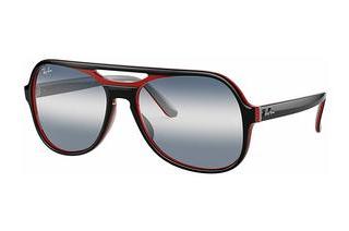 Ray-Ban RB4357 6552GA CLEAR GRADIENT BLUEBLACK RED BLUE