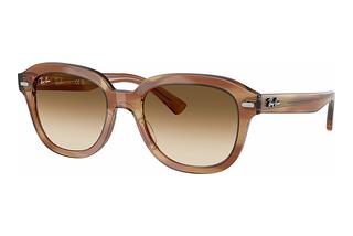 Ray-Ban RB4398 140351 Clear Gradient BrownStriped Brown