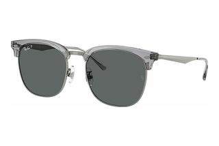 Ray-Ban RB4418D 679281 Dark Grey PolarTransparent Grey On Gunmetal