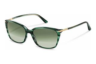 Rodenstock R3320 C123 GREEN GRADIENTgreen structured, gold