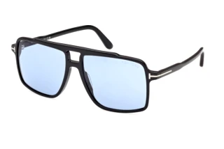 [glasses-front-view] Tom Ford KEMP (FT1177 - 01V)