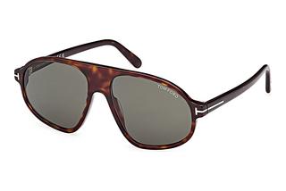 Tom Ford FT1178 52N grünDunkel Havanna