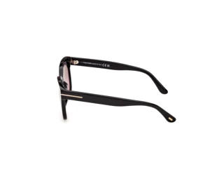 [glasses-side-view] Tom Ford HAYLAY (FT1216 - 01B)