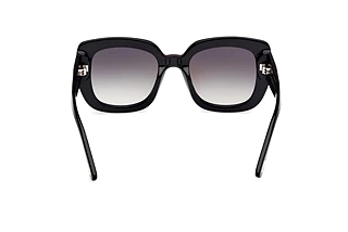 Vy bakifrån Tom Ford CARLA-02 (FT1220 - 01B)