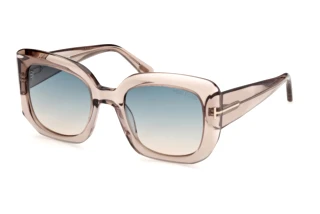 [glasses-front-view] Tom Ford CARLA-02 (FT1220 - 45P)