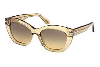Tom Ford FT1285 45B grau verlaufendGlänzend Hellbraun