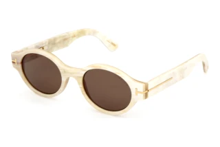 Tom Ford FT1298-P 64N grünBunt Horn