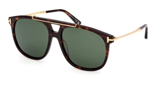 Tom Ford FT1306 52N grünDunkel Havanna