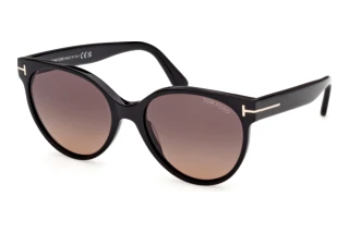 Tom Ford FT1311 01T bordeaux verlaufendGlänzend Schwarz