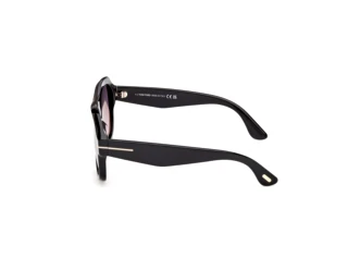 [glasses-side-view] Tom Ford RHONDA-02 (FT1324 - 01B)